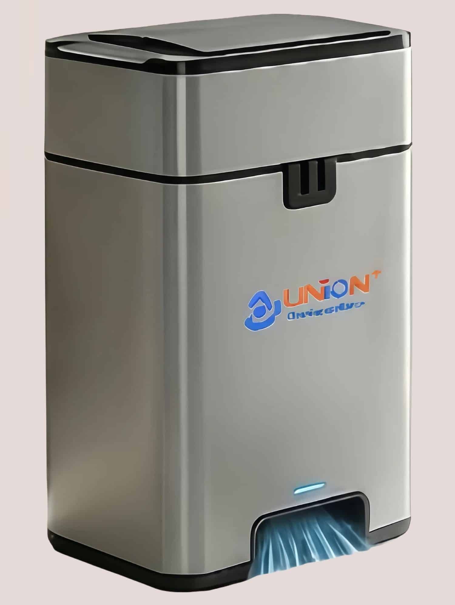 Multifunctional smart trash can with built-in vacuum cleaner