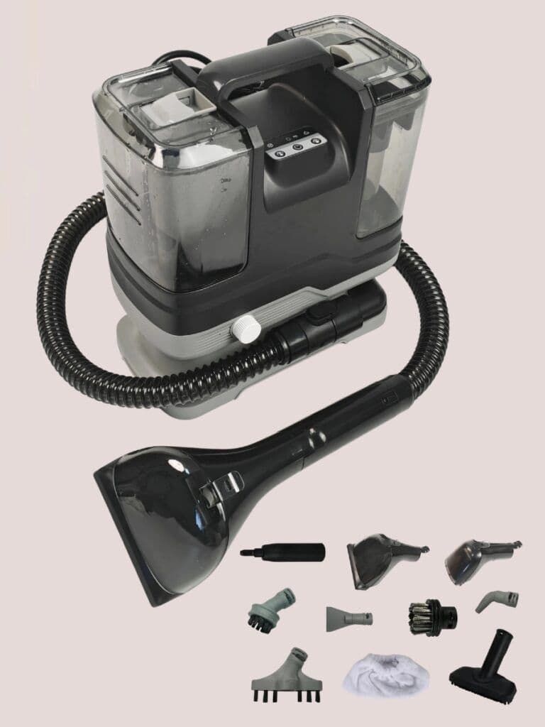 HOME 27 3-in-1 Fabric Cleaner with Steam, Hot & Cold Water, Multi-Nozzles for Sofa Carpet Mattress Cleaning