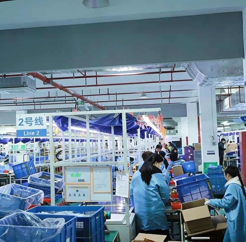 HOME 30 UNION Cleaning Appliance Factory Line 2 Production Workshop, Mass Production of Home Cleaning Devices
