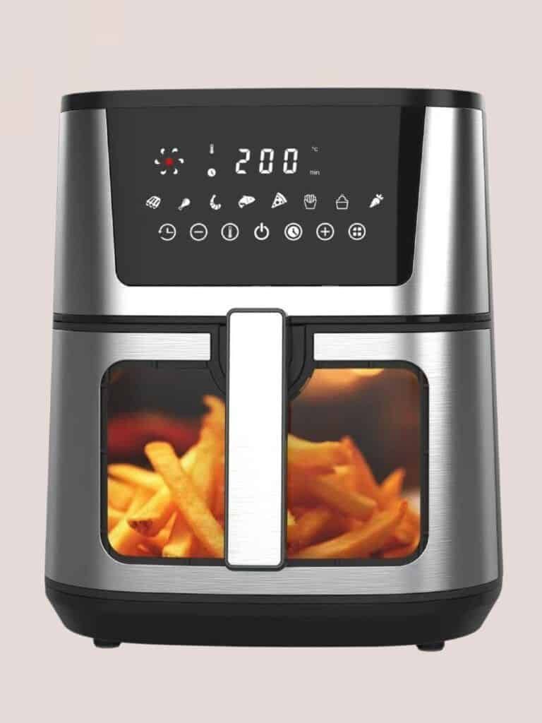 OEM & ODM SERVICE 8 Stainless steel household air fryer for OEM custom packaging and private label customization