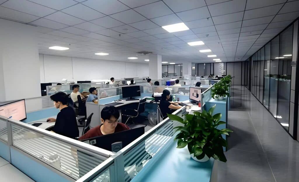 OEM & ODM SERVICE 10 Bright modern office area for OEM & ODM business communication, design and customer service team