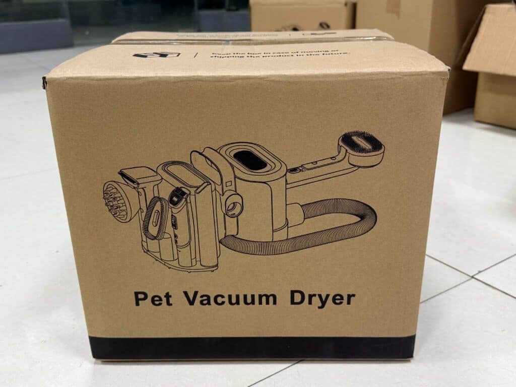 Custom printed color gift box with brand logo, suitable for OEM vacuum cleaner packaging, Amazon retail, offline supermarket and wholesale export