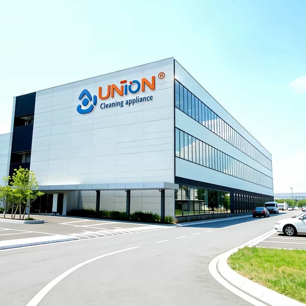 Visit Our Factory 1 Modern factory building exterior of Union manufacturer, OEM ODM manufacturing base