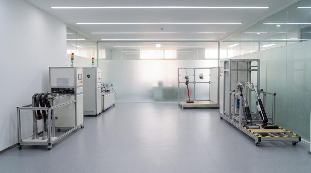 Visit Our Factory 11 Modern Cleaning Appliance Testing Lab