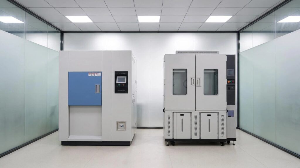 Visit Our Factory 8 Thermal Shock Test Chamber & High Temperature High Humidity Test Chamber